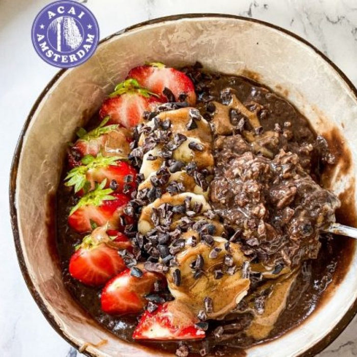 De Perfecte Açaí Overnight Oats: Gezond, Warm & Makkelijk Ontbijt voor Elk Seizoen! 💜