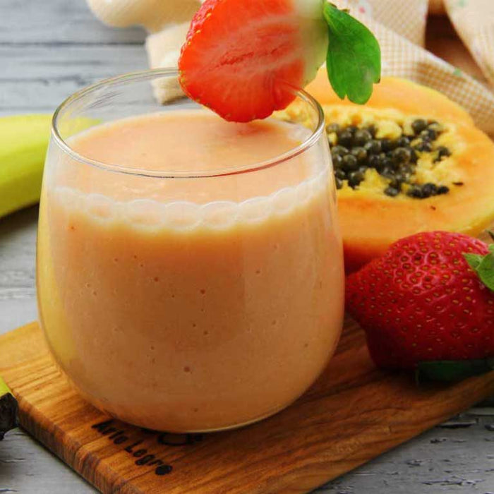 Papaya & Sinaasappel Detox Smoothie: Jouw Energieboost voor een Frisse Start!