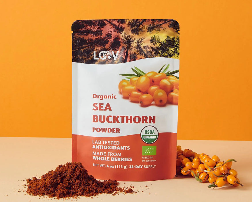 Sea Buckthorn Air-dried Powder