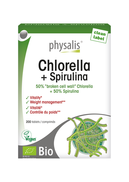 Chlorella + Spirulina - tablets