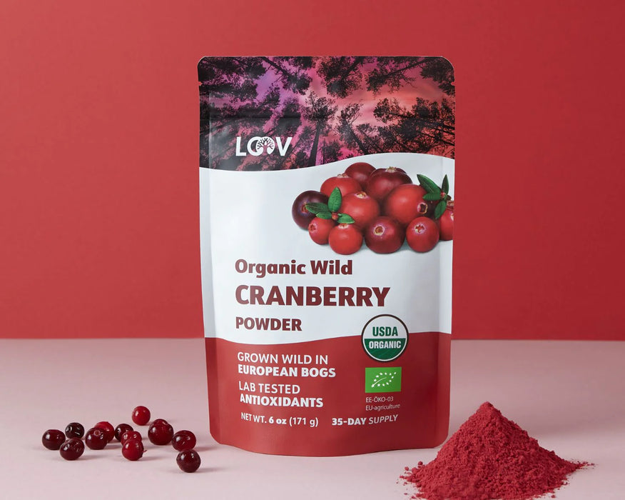 Wild Cranberry Freeze-dried Powder