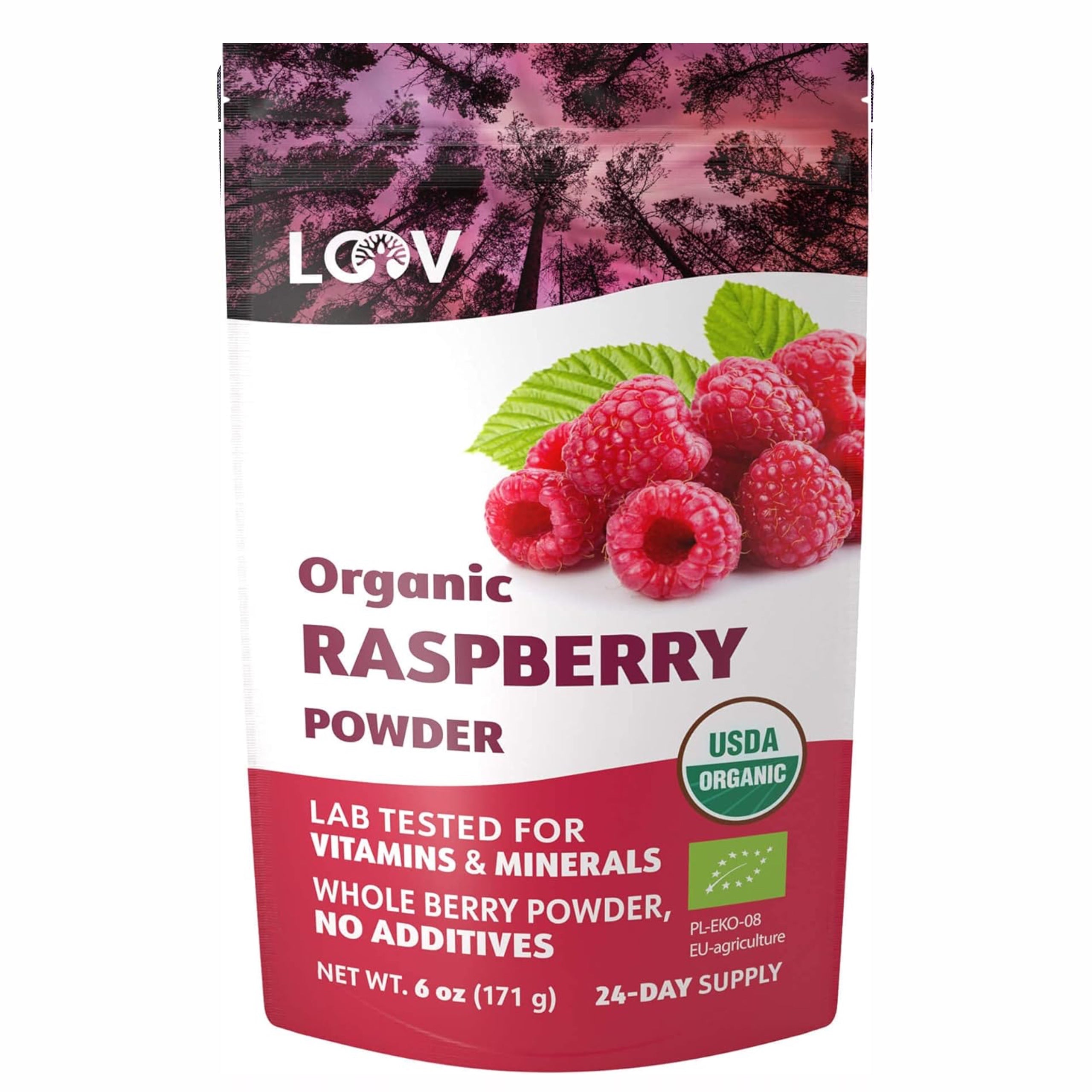 Raspberry Powder - Freezer dried