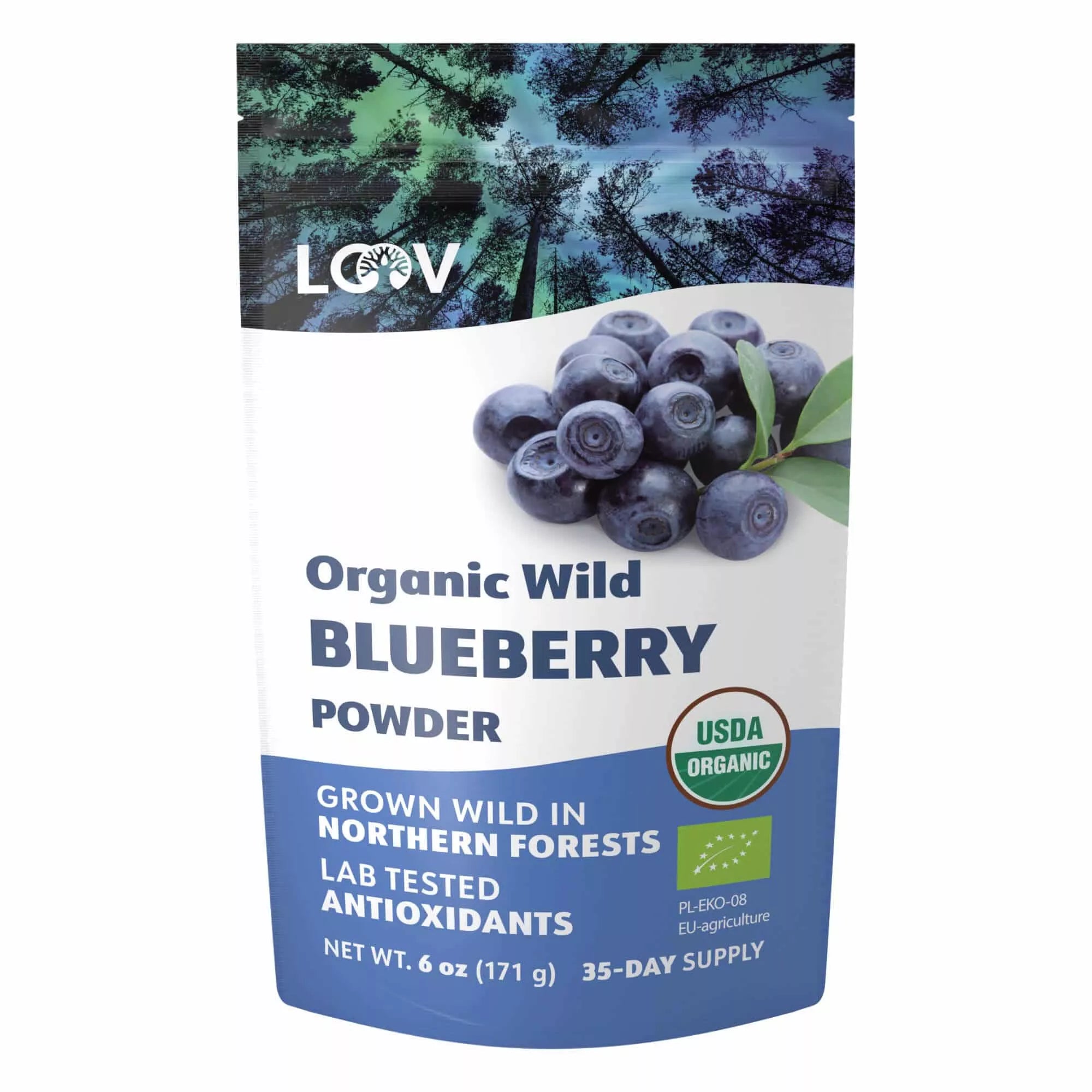 Wild Blueberry Freeze Dried Powder