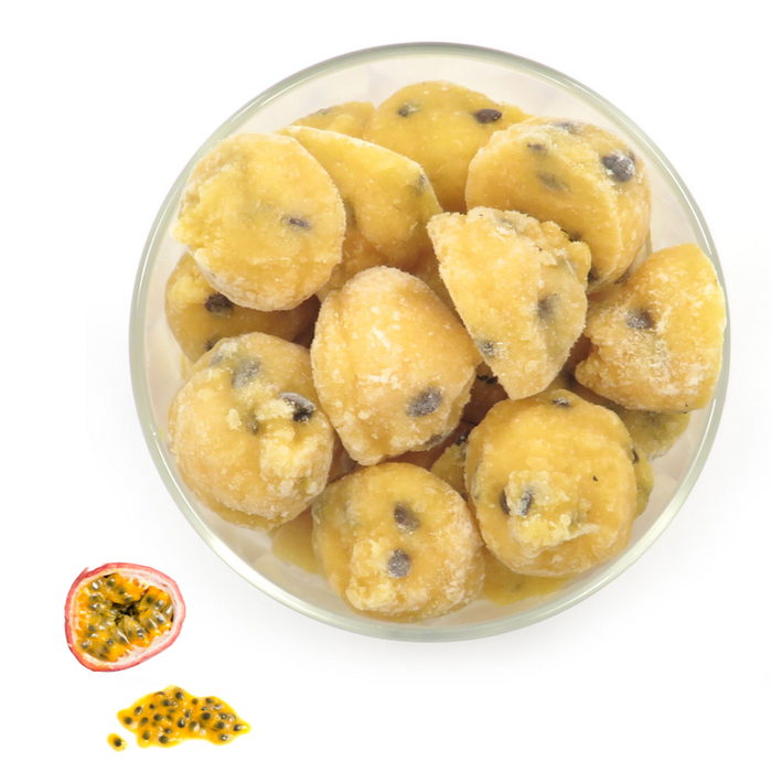 Maracuja (Passion Fruit Drops) - Frozen Fruit Puree with Seeds