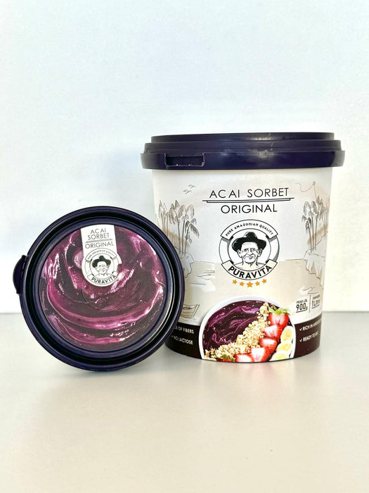 Açaí Sorbet 900g - PURAVITA ORIGINAL