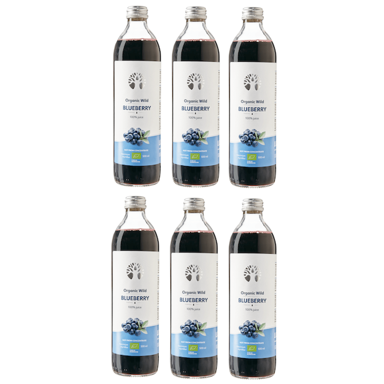 Bio Wild Blueberry Juice 6 pack